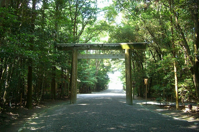 伊勢神宮 外宮 第二鳥居 伊勢神宮へ行こう